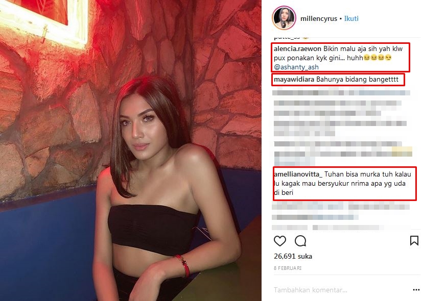 Makin berani, begini 9 gaya hangout Millendaru yang tuai hujatan