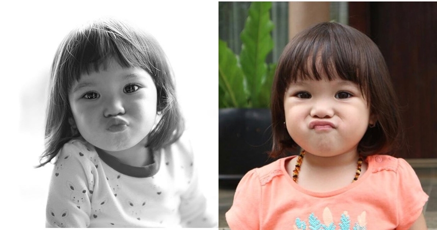 Potret lucunya 5 anak seleb saat pose duck face, siapa paling gemesin?