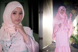 8 Penampilan Putri D'Academy kenakan hijab, cantiknya luar dan dalam