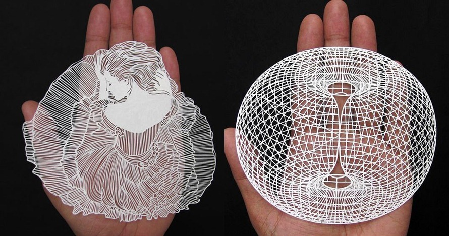 10 Karya seni papercut seniman ini detailnya bikin terkagum-kagum