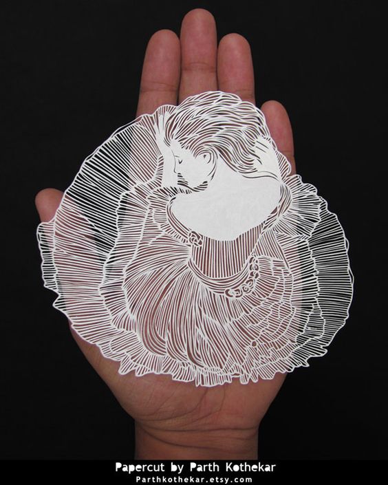 10 Karya seni papercut seniman ini detailnya bikin terkagum-kagum
