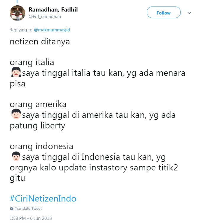 10 Cuitan kocak 'Ciri Netizen Indo' ini bakal bikin kamu ketawa setuju