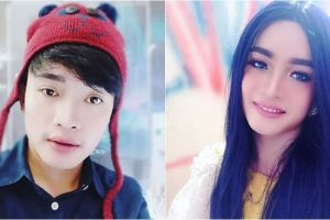 10 Beda gaya Miss Ressa si Goyang Alakatum saat jadi cowok vs cewek