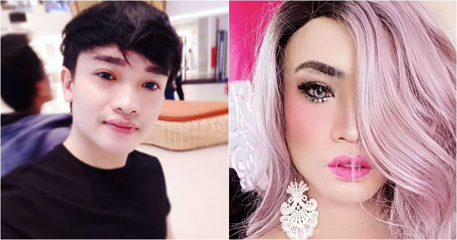 10 Beda gaya Miss Ressa si Goyang Alakatum saat jadi cowok vs cewek