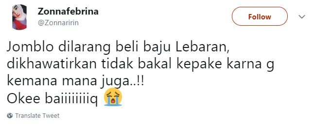 8 Cuitan warganet kocak 'beli baju lebaran' ini bikin dompet nangis