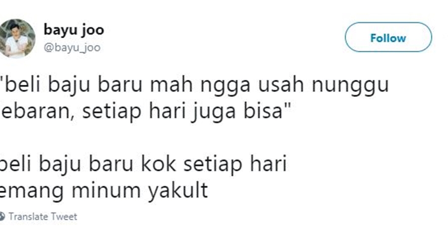 8 Cuitan warganet kocak 'beli baju lebaran' ini bikin dompet nangis