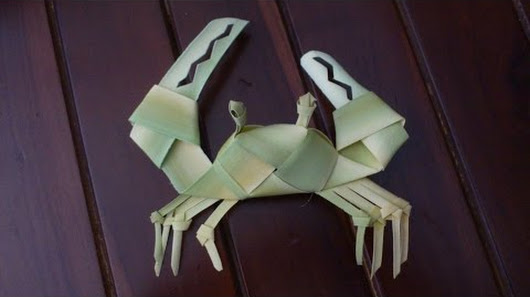 10 Ketupat ini bentuknya antimainstream, ada yang mirip ikan