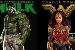 10 Ilustrasi jika tokoh film dan kartun punya tato, sangar abis nih