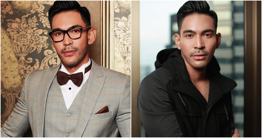 Tampak macho dan gagah, begini 8 gaya Robby Purba saat perawatan wajah