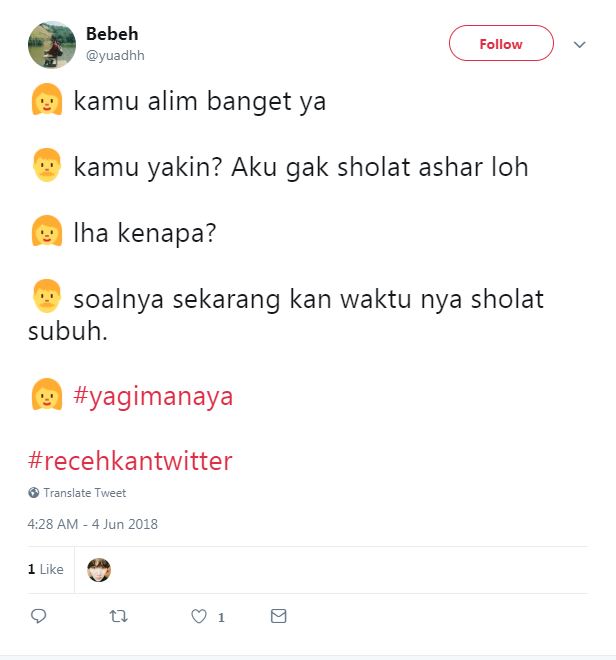 10 Obrolan 'ya gimana ya' ini ngaconya bikin otomatis cengar-cengir