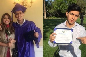 Lulus SMA, ini 6 momen manis wisuda Albany Ray putra Sarah Azhari