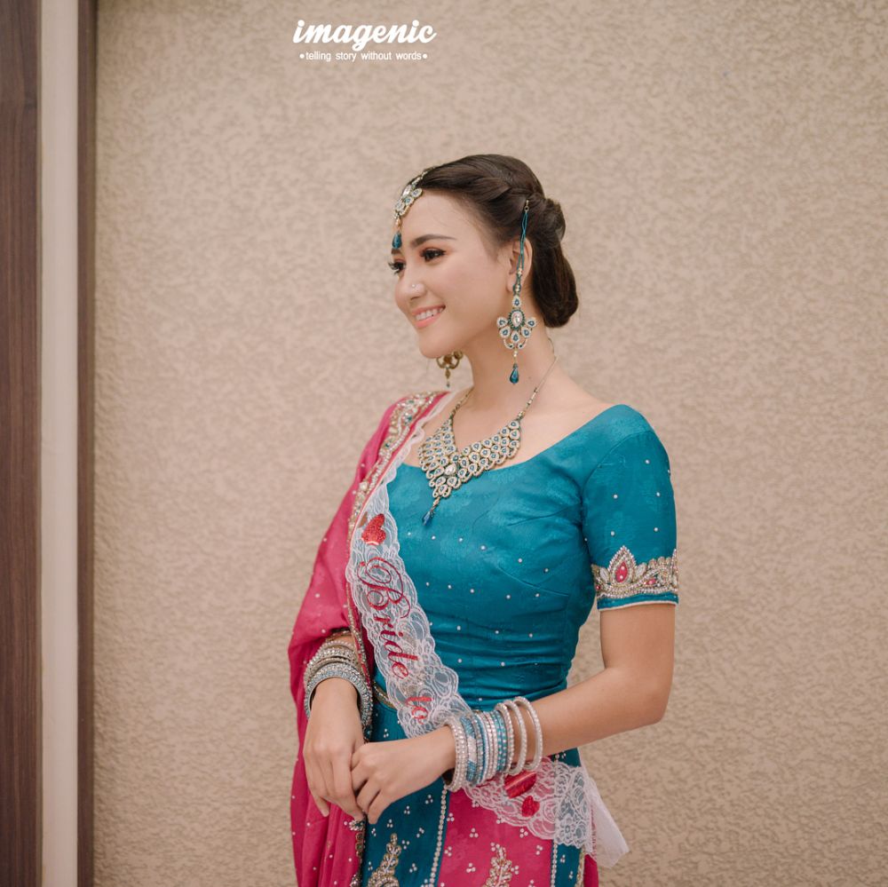 8 Potret bridal shower Erica kakak Citra Kirana, konsepnya Bollywood