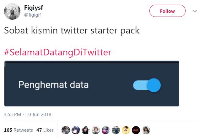 10 Cuitan warganet #selamatdatangditwitter, ngakak sampai kuota abis