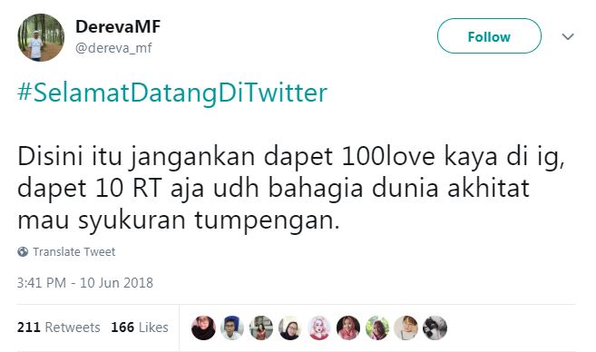 10 Cuitan warganet #selamatdatangditwitter, ngakak sampai kuota abis