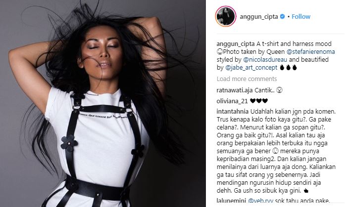 Gaya pakaiannya dicibir, respons Anggun C Sasmi ini justru kocak abis