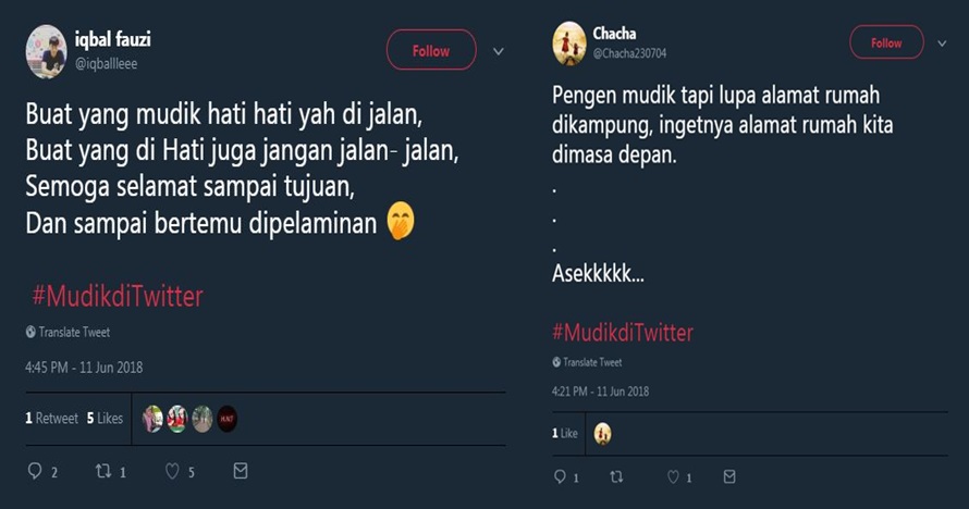 10 Lelucon 'mudik di Twitter' ini bisa jadi obat lelah pulang kampung