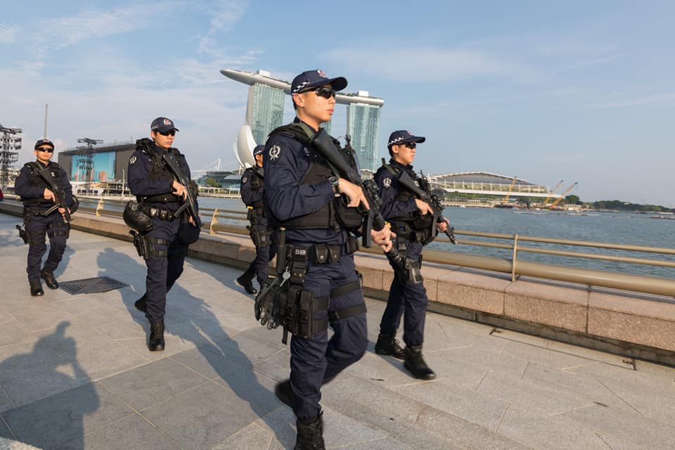 8 Potret pengamanan ketat pertemuan Trump & Kim Jong Un di Singapura