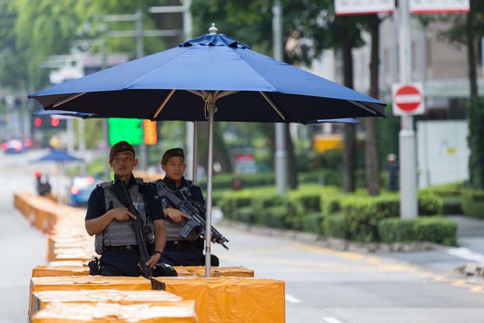 8 Potret pengamanan ketat pertemuan Trump & Kim Jong Un di Singapura