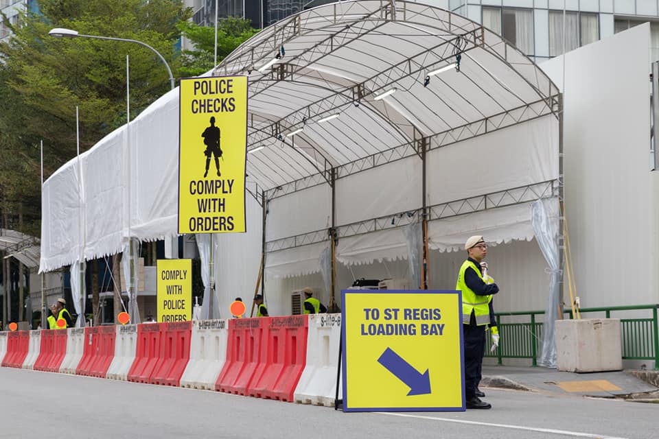 8 Potret pengamanan ketat pertemuan Trump & Kim Jong Un di Singapura