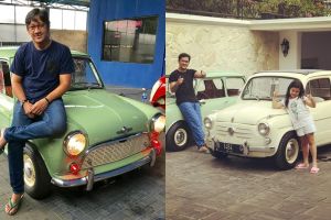 Jadi host kondang, ini 10 potret koleksi mobil tua Andre Taulany