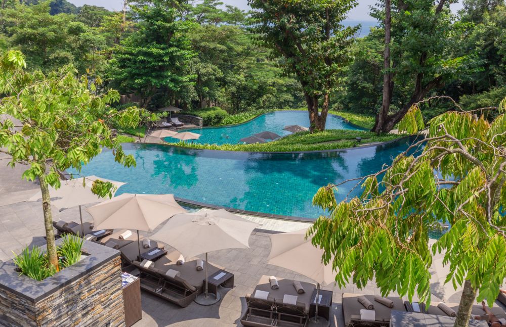 7 Penampakan megahnya hotel tempat pertemuan Trump dan Kim Jong Un