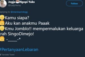 10 Obrolan 'pertanyaan khas Lebaran' ini bikin senyum sambil deg-degan