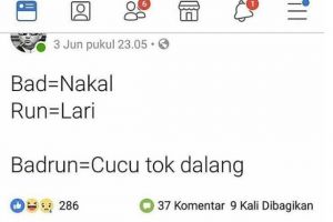 7 Cocoklogi terjemahan sambung kata ini bikin terpingkal-pingkal