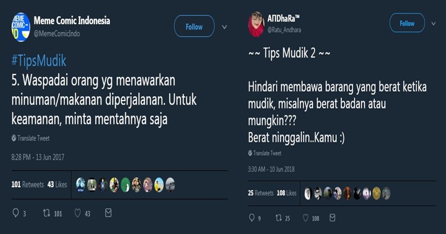 11 Tips mudik ngaco ini bikin pengen jewer tapi takut dosa
