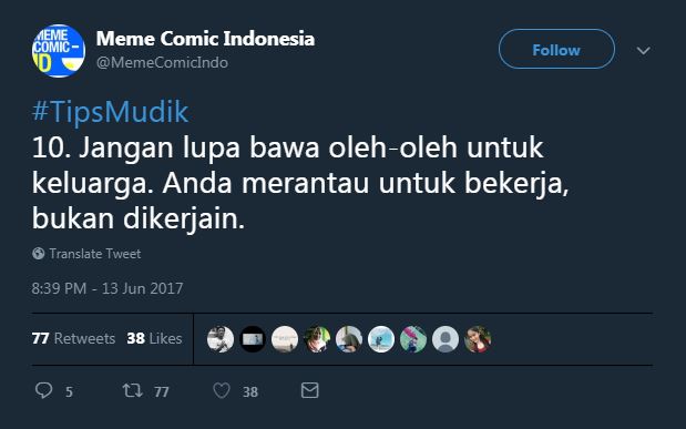 11 Tips mudik ngaco ini bikin pengen jewer tapi takut dosa