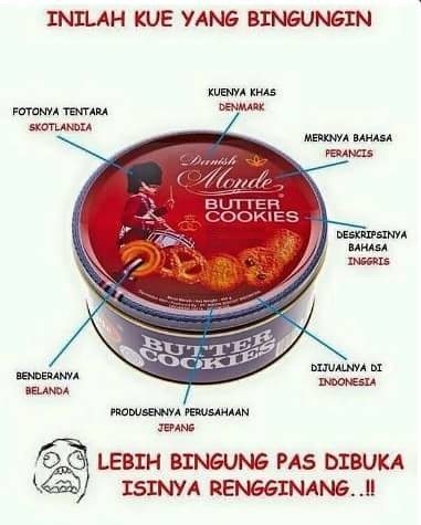 14 Meme 'camilan khas Lebaran' ini bikin ketawa ingat kaleng misteri