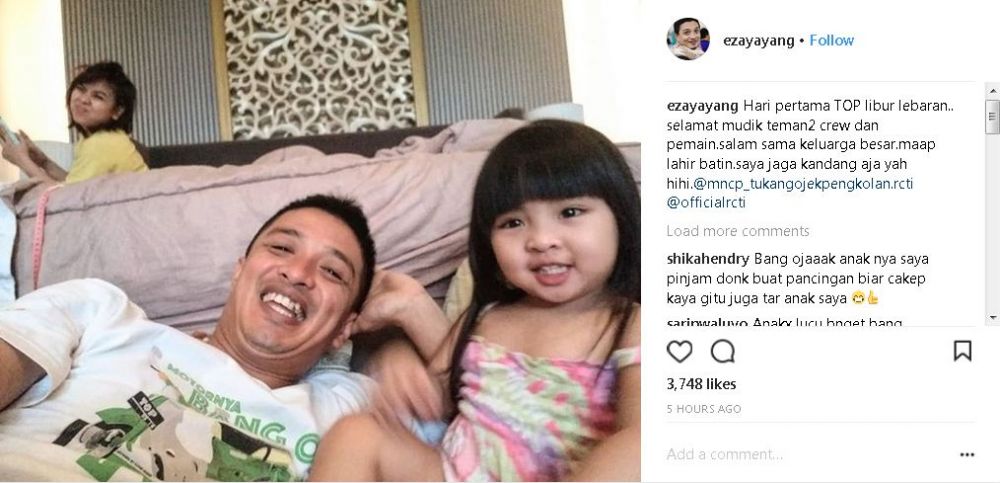Mulai libur Lebaran, 5 seleb ini posting kegiatan jelang Idul Fitri