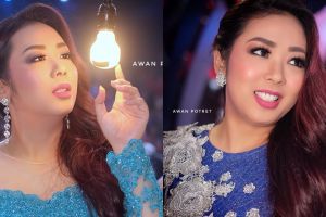 10 Pesona Soimah dengan rambut merah, tampak semakin berkelas