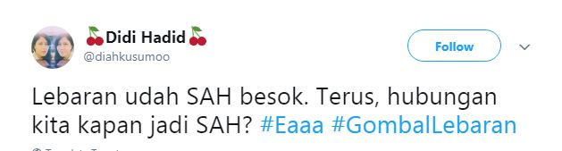 12 Gombalan Lebaran ini kocaknya bikin tersipu-sipu malu