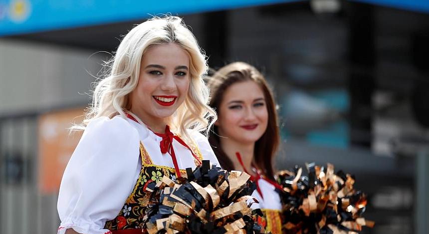 6 Potret keseruan suporter Piala Dunia di Rusia