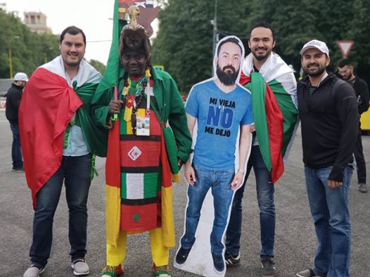 Viral kisah suporter Meksiko yang dilarang istrinya ke Rusia