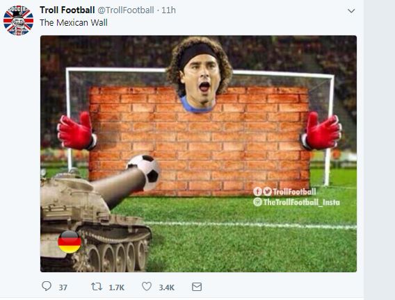 5 Meme kocak dan menohok setelah Jerman dikalahkan Meksiko