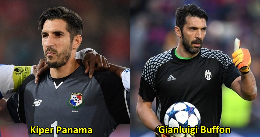 Seperti kembar, kiper Panama ini mirip banget sama Buffon