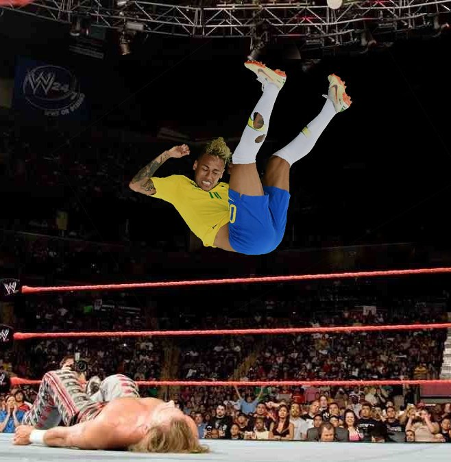 Dianggap suka diving, ini 7 meme kocak Neymar saat lawan Swiss