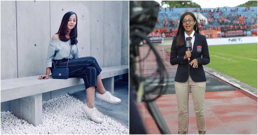 10 Pesona Chelzea Verhoeven, broadcaster cantik adik Paula Verhoeven 