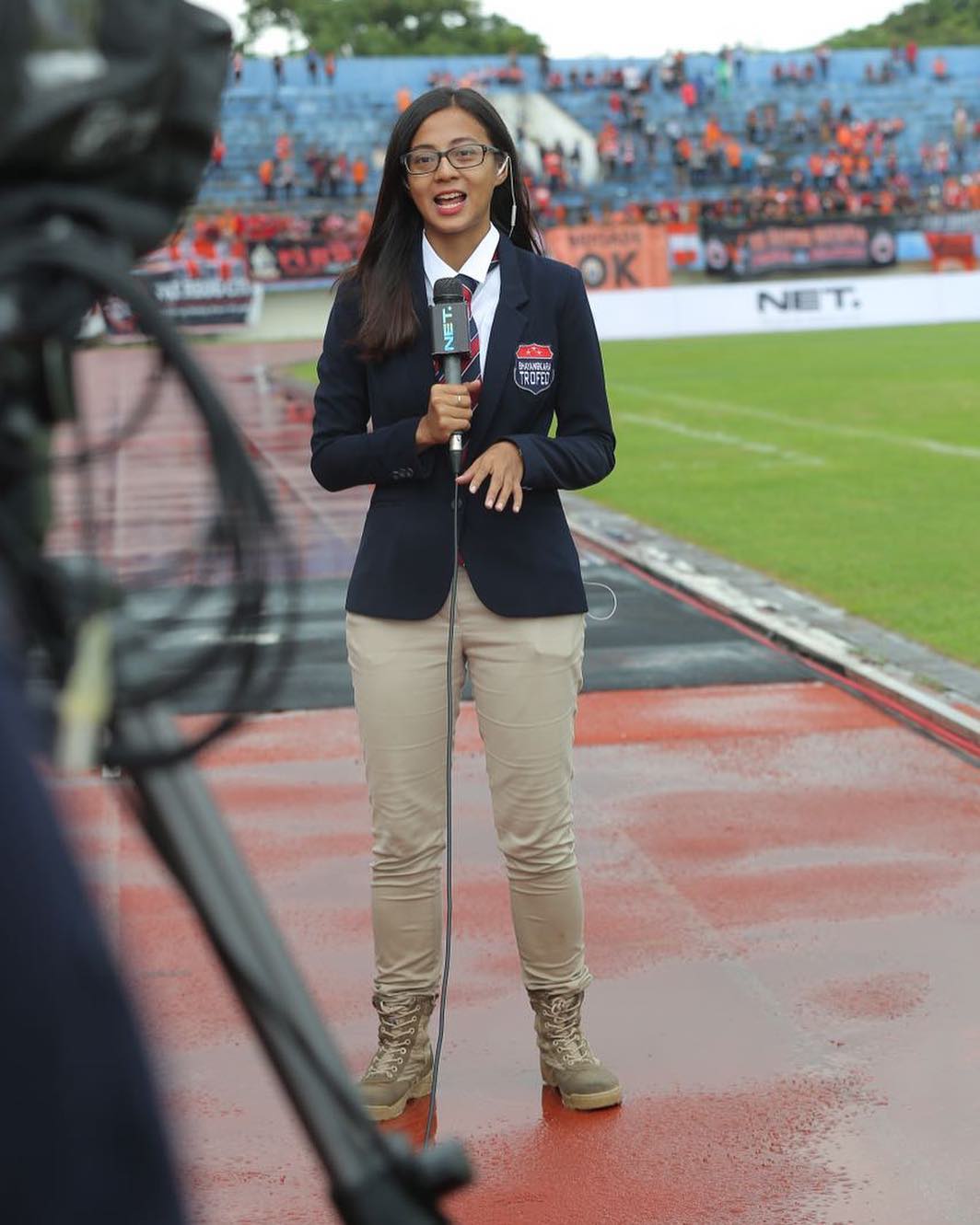 10 Pesona Chelzea Verhoeven, broadcaster cantik adik Paula Verhoeven 