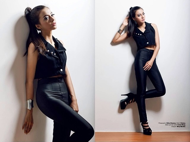 10 Pesona Chelzea Verhoeven, broadcaster cantik adik Paula Verhoeven 