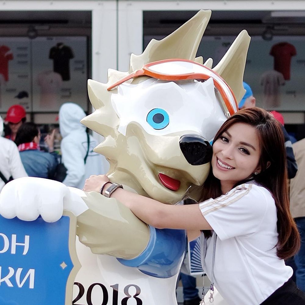 Ini pengakuan Sandra Olga grogi jadi presenter Piala Dunia