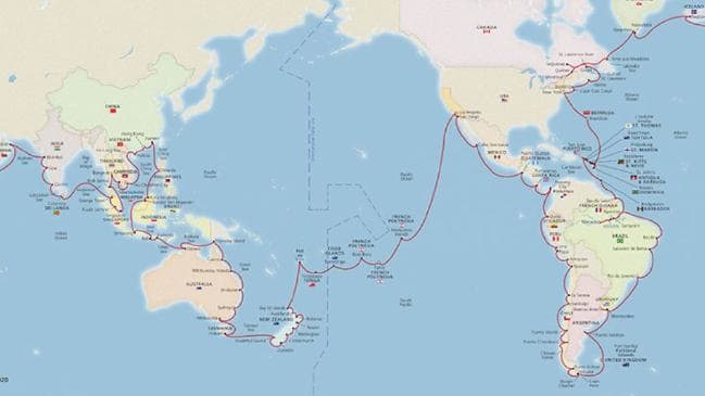 Begini cara mudah keliling dunia & kunjungi 59 negara pakai kapal laut