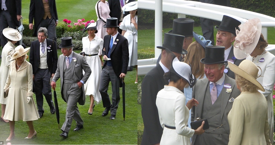 9 Momen kebersamaan Meghan Markle & keluarga kerajaan di Royal Ascot 