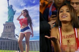 8 Gaya Nissu Cauti, suporter yang bakal buka baju kalau Peru cetak gol