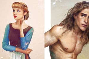 Begini jadinya 10 putri Disney digambar seperti manusia asli