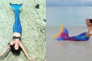 Begini cara mudah berenang ala putri duyung