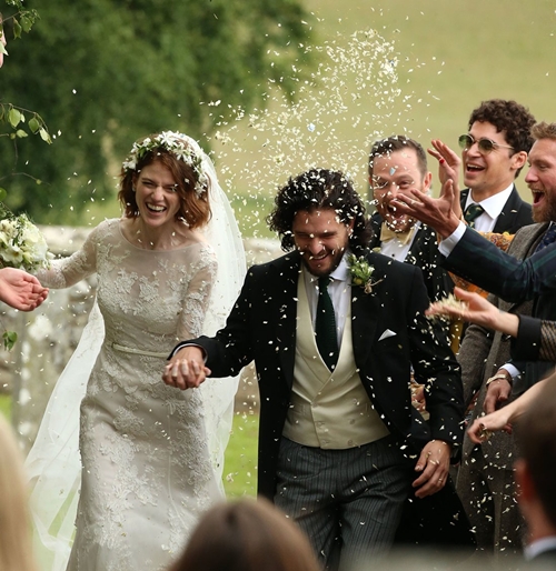 Berawal dari cinlok, dua bintang serial Game of Thrones ini menikah