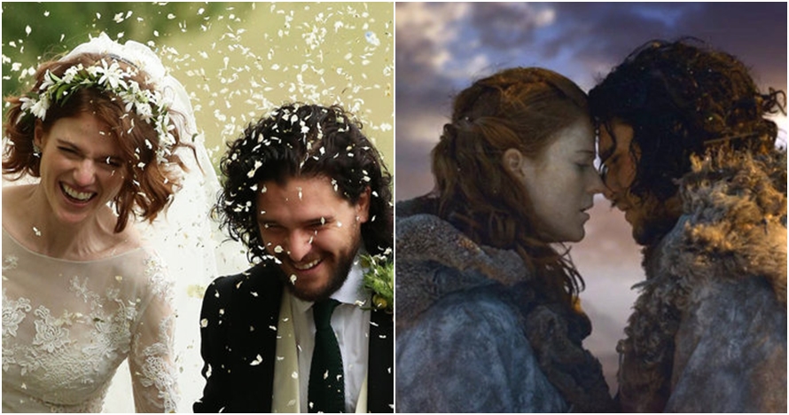 Berawal dari cinlok, dua bintang serial Game of Thrones ini menikah