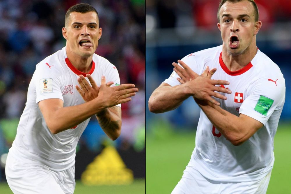 Ini makna selebrasi Shaqiri & Xhaka yang bikin mereka terancam sanksi 